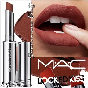 MAC 24 Hour Locked Kiss Lipstick in Sophistry